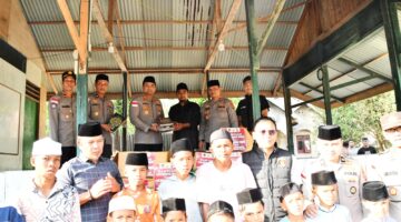 Polres Aceh Timur Salurkan Bantuan untuk Dayah Terdampak Banjir