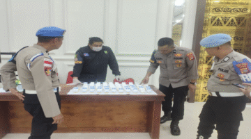 *Usai Apel Pagi, Polres Aceh Timur Gelar Tes Urine Personel*