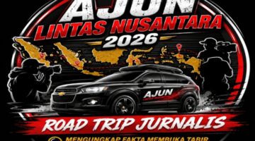 AJUN GELAR ROAD TRIP JURNALIS LINTAS NUSANTARA : Perkuat Profesionalisme Bangun Sinergi, Dan Sorot Potensi Pelanggaran    