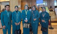 Dina Maulidah Hadiri Puncak Peringatan HKG PKK ke-54 Nasional di Makassar