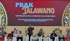 Rahmanto Muhidin Motivasi Seribu Mahasiswa Baru UIN Palangka Raya untuk Berani Bermimpi dan Berorganisasi
