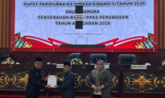 DPRD Murung Raya Gelar Paripurna KUA-PPAS Perubahan APBD 2026