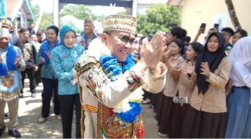 Gubernur Kalteng Bersama Bupati Heriyus Tinjau SMKN 1 Murung