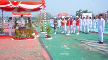 Bupati Heriyus Pimpin Upacara HUT ke-81 RI di Murung Raya